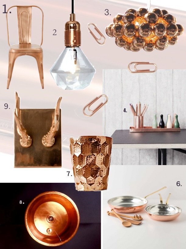 Copper home Accessories